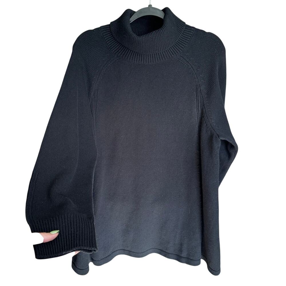 Ba&sh Medee Turtleneck Knitted Sweater Dress Black Size Small NWT - Picture 3 of 10